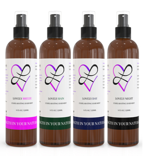 Lovely Night Unisex Exhilarating Hair Mist 8 oz